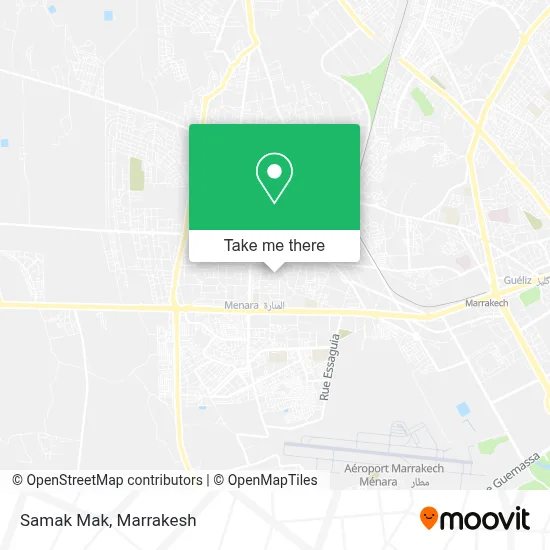 Samak Mak map