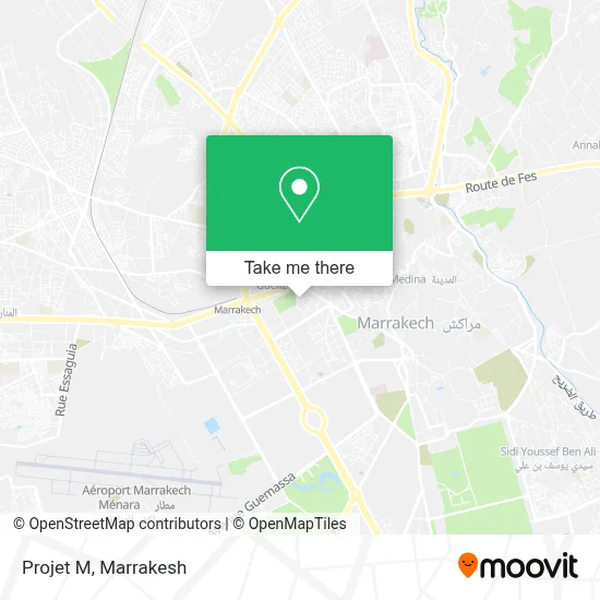 Projet M map