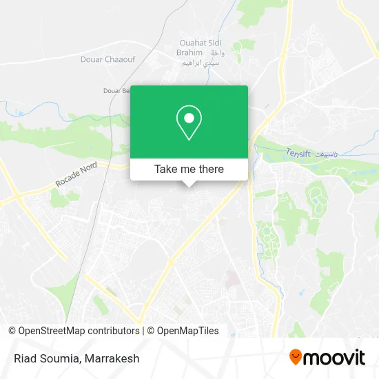 Riad Soumia map