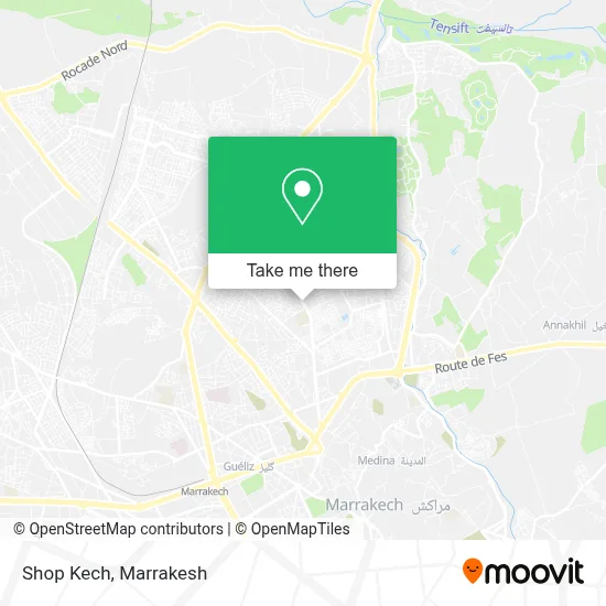 Shop Kech map