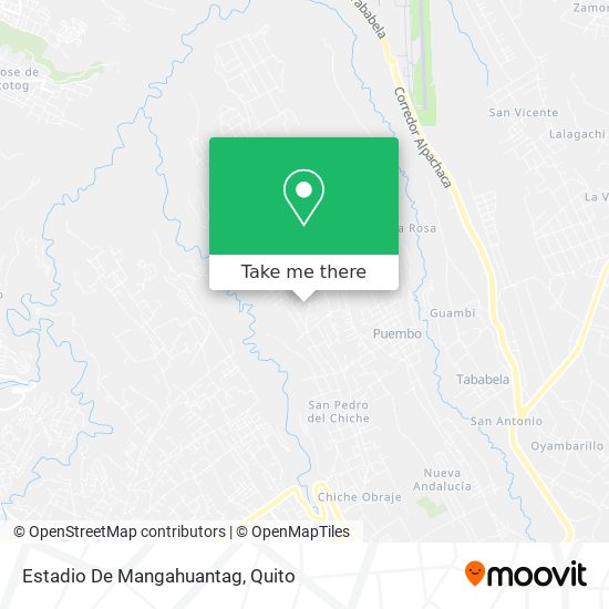 Estadio De Mangahuantag map