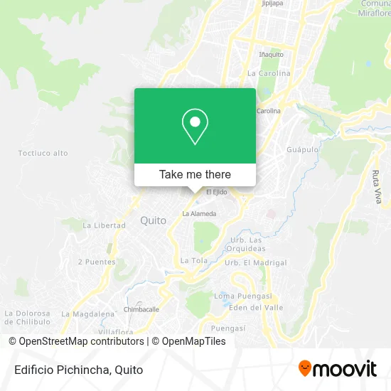 Edificio Pichincha map