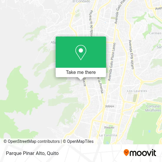 Parque Pinar Alto map