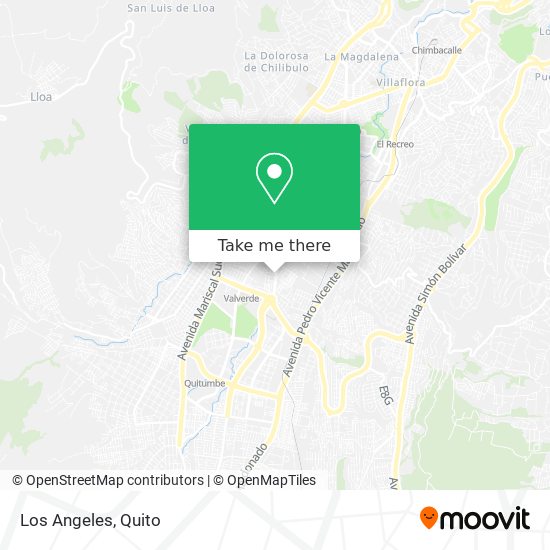 Los Angeles map