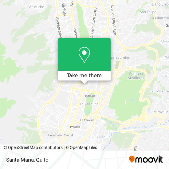 Mapa de Santa Maria
