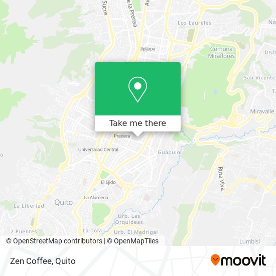 Zen Coffee map