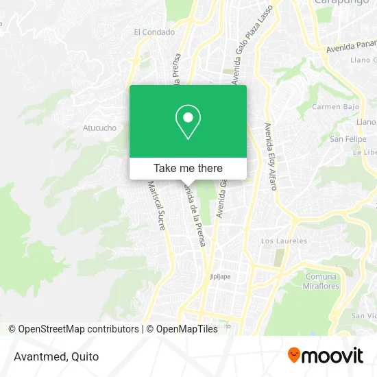 Avantmed map