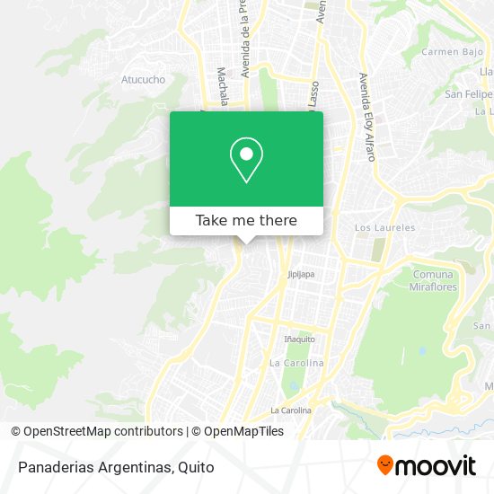 Mapa de Panaderias Argentinas