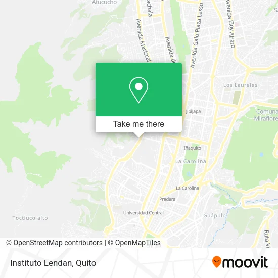 Instituto Lendan map