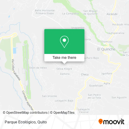 Parque Ecológico map