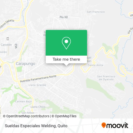 Mapa de Sueldas Especiales Welding