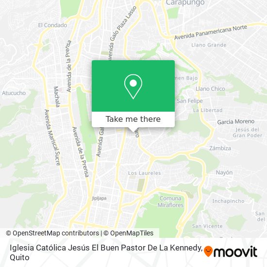 Iglesia Católica Jesús El Buen Pastor De La Kennedy map