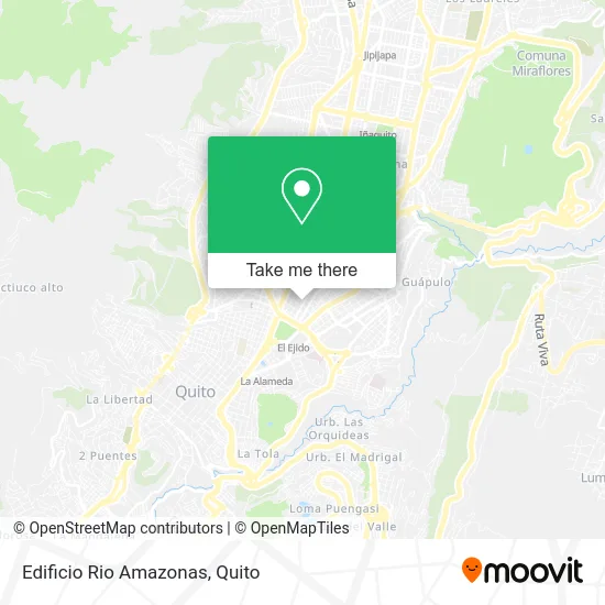 Edificio Rio Amazonas map