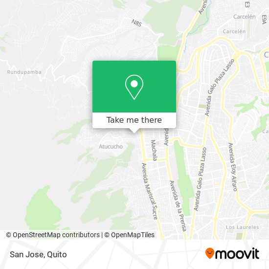 San Jose map