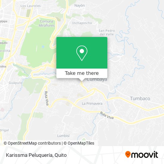 Karissma Peluquería map