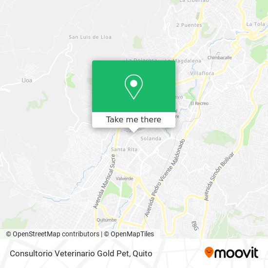 Consultorio Veterinario Gold Pet map