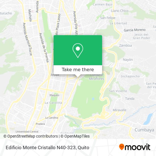 Edificio Monte Cristallo N40-323 map