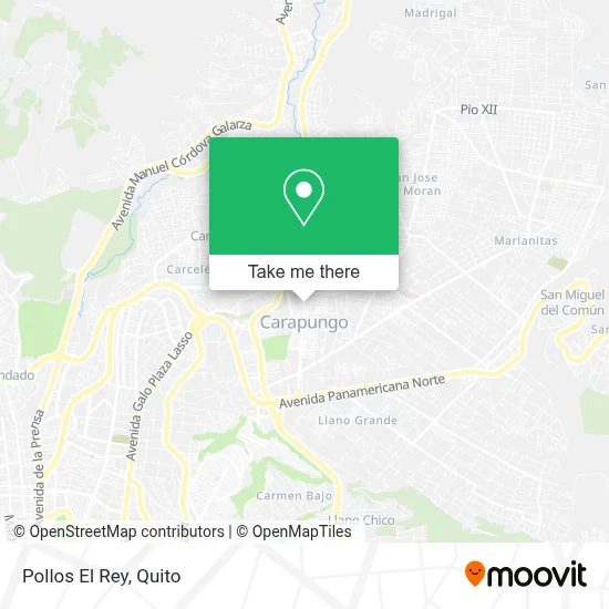 Pollos El Rey map