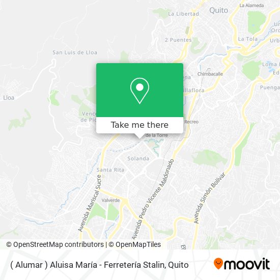 Mapa de ( Alumar ) Aluisa María - Ferretería Stalin