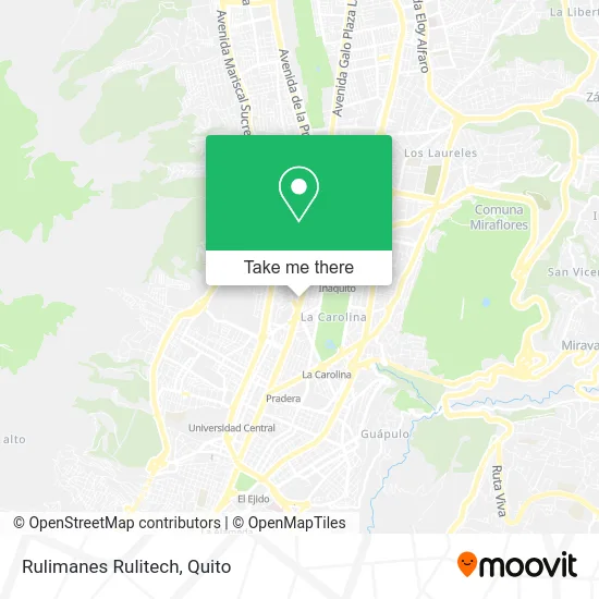 Rulimanes Rulitech map