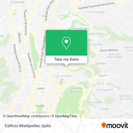 Edificio Montpellier map