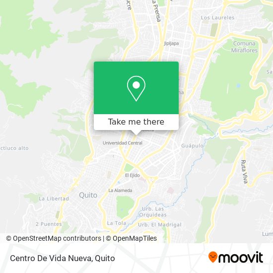 Centro De Vida Nueva map