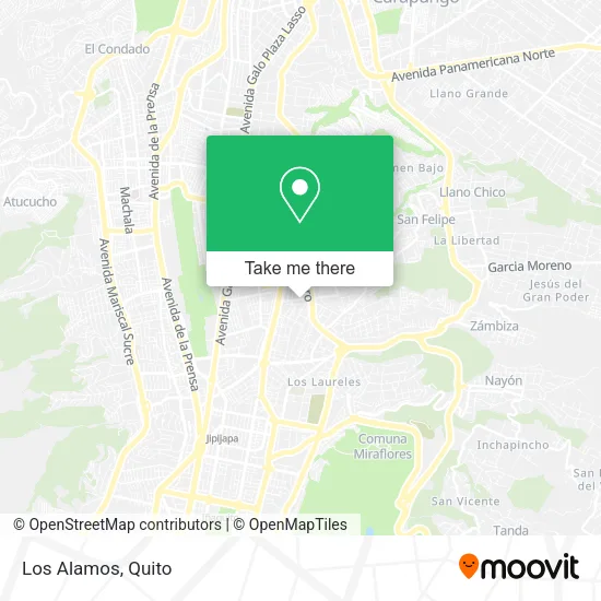 Los Alamos map