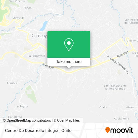 Centro De Desarrollo Integral map
