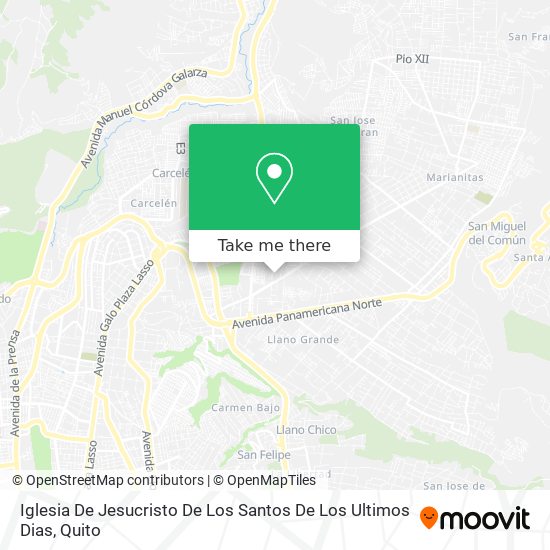 Mapa de Iglesia De Jesucristo De Los Santos De Los Ultimos Dias