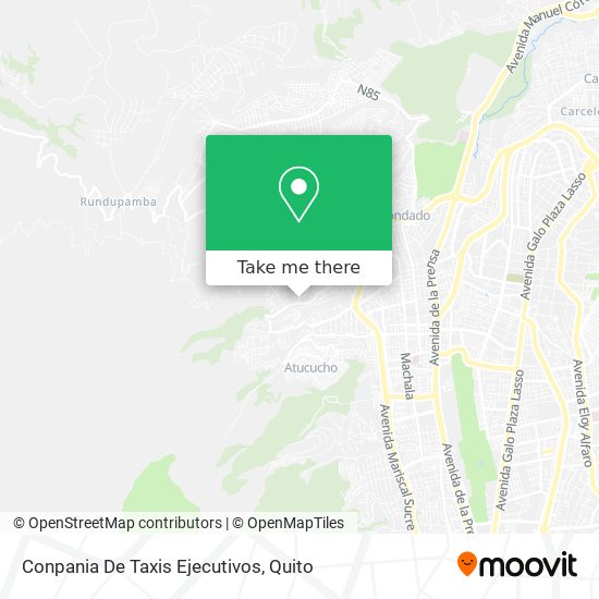 Mapa de Conpania De Taxis Ejecutivos