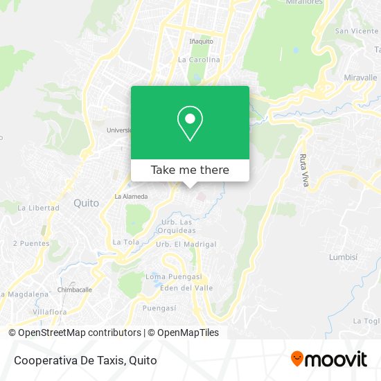 Cooperativa De Taxis map