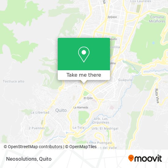 Mapa de Neosolutions