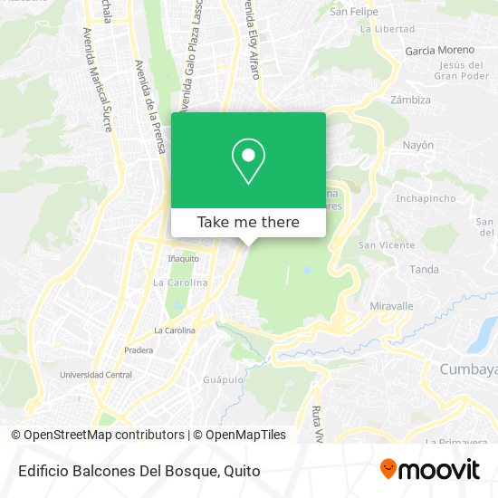 Edificio Balcones Del Bosque map