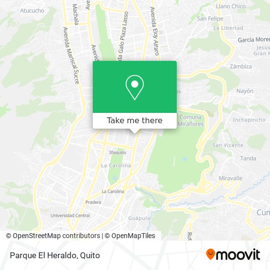 Mapa de Parque El Heraldo