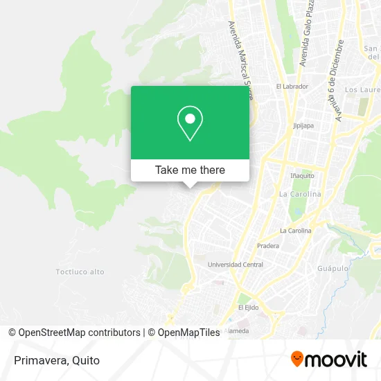 Primavera map