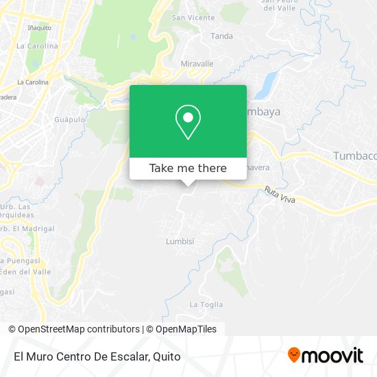 El Muro Centro De Escalar map