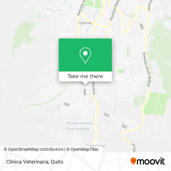 Clínica Veterinaria map
