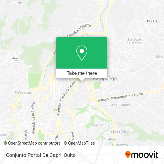 Conjunto Portal De Capri map