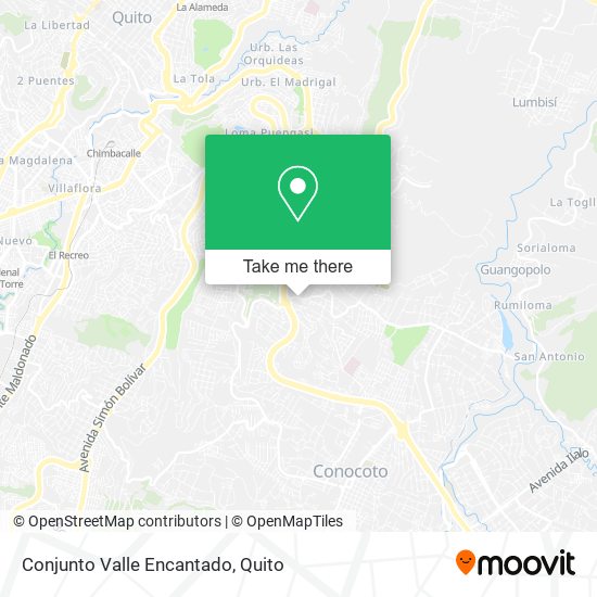 Mapa de Conjunto Valle Encantado