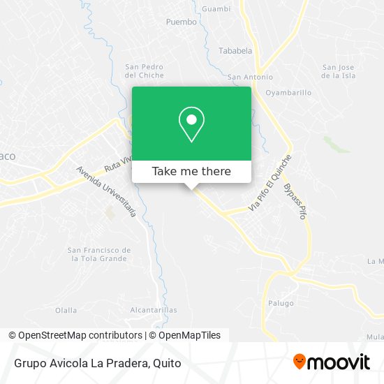 Grupo Avicola La Pradera map