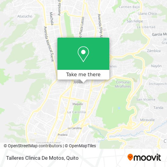 Talleres Clinica De Motos map