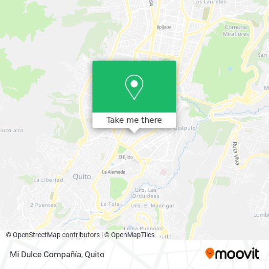 Mi Dulce Compañía map