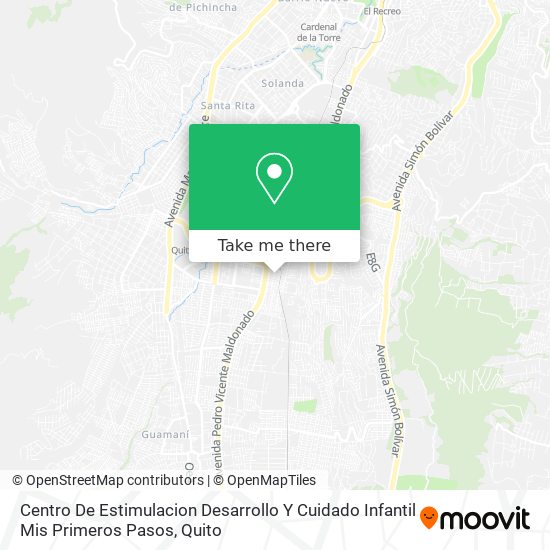 Centro De Estimulacion Desarrollo Y Cuidado Infantil Mis Primeros Pasos map
