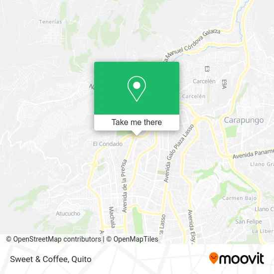 Sweet & Coffee map