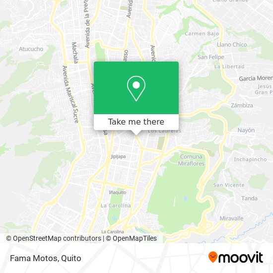 Fama Motos map