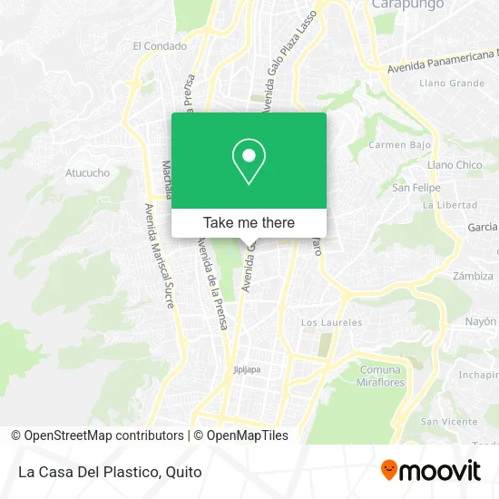 La Casa Del Plastico map