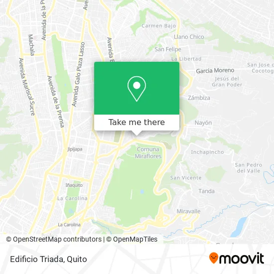 Edificio Triada map