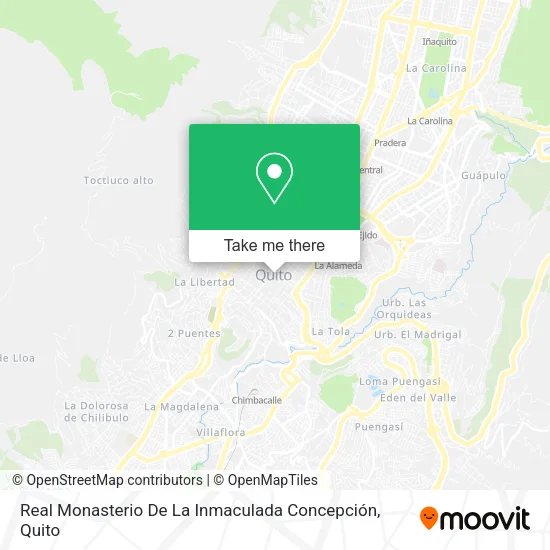 Mapa de Real Monasterio De La Inmaculada Concepción
