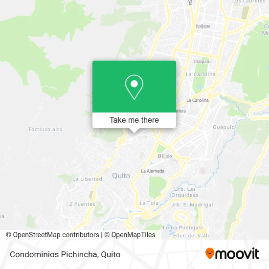 Condominios Pichincha map