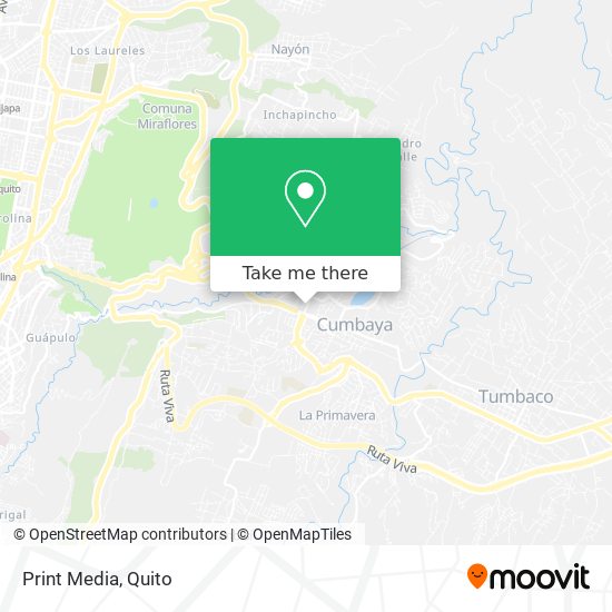 Mapa de Print Media